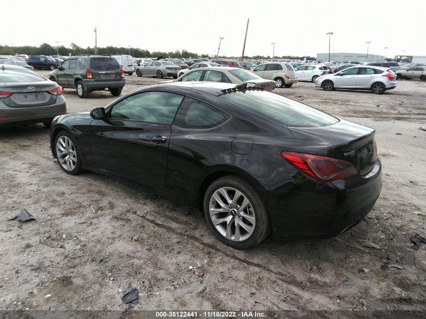 2013 HYUNDAI GENESIS COUPE 2.0T PREMIUM KMHHT6KD3DU112363