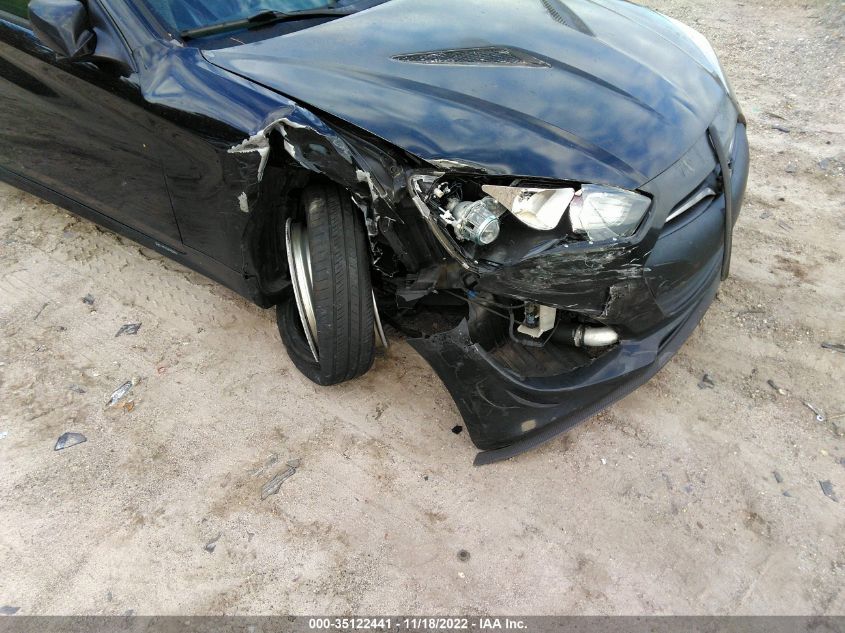 2013 HYUNDAI GENESIS COUPE 2.0T PREMIUM KMHHT6KD3DU112363