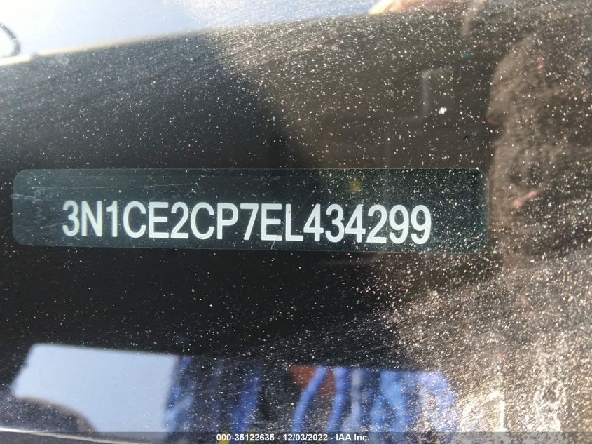 2014 NISSAN VERSA NOTE SV 3N1CE2CP7EL434299