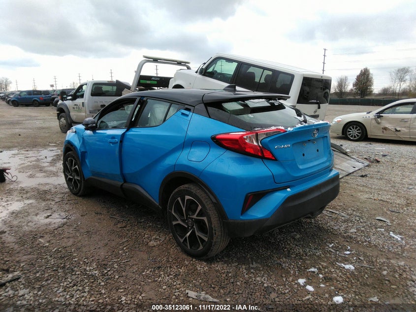 VIN NMTKHMBX3KR095879 2019 TOYOTA C-HR XLE/LE/LIMITED