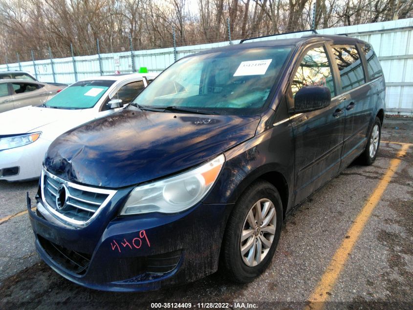 2014 VOLKSWAGEN ROUTAN SE W/RSE & NAVIGATION 2C4RVABG2ER134479