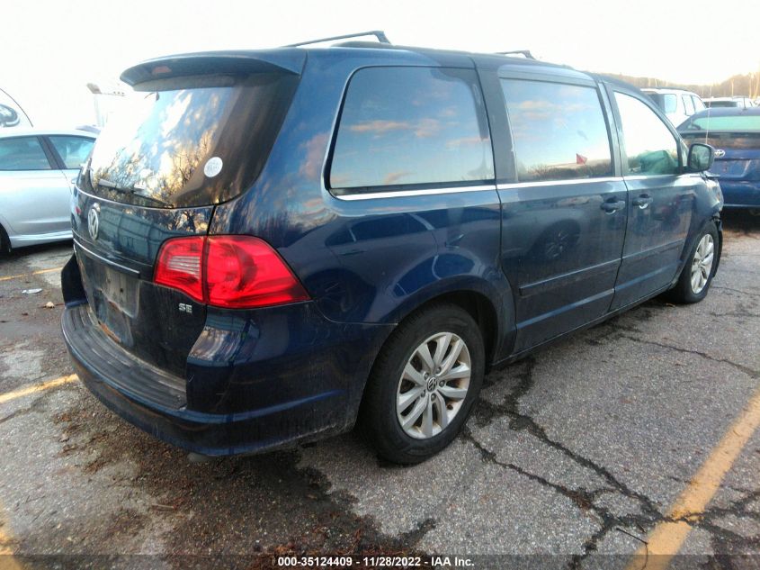 2014 VOLKSWAGEN ROUTAN SE W/RSE & NAVIGATION 2C4RVABG2ER134479