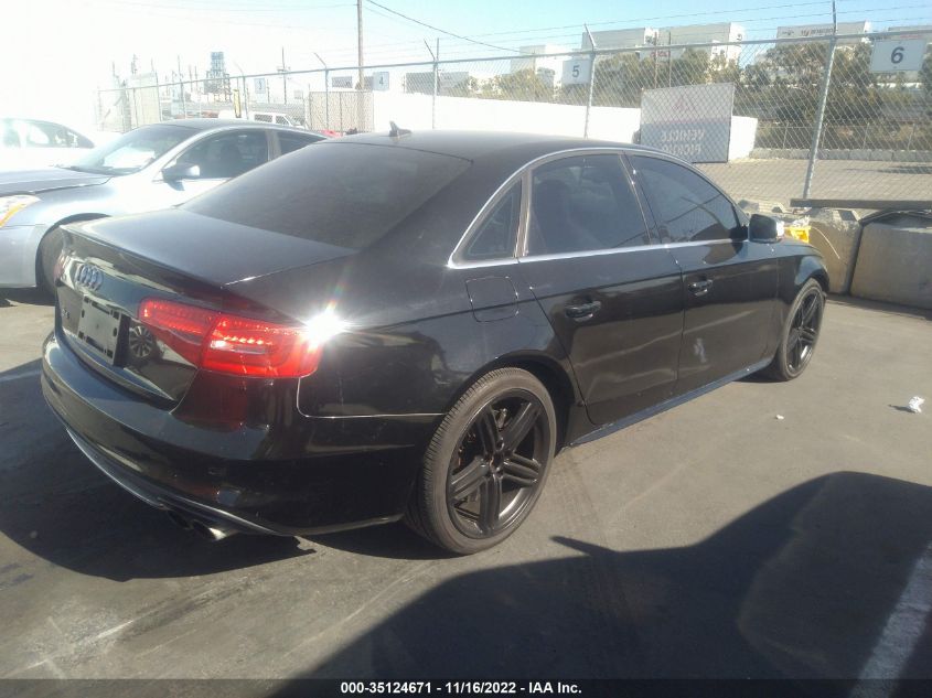 2013 AUDI S4 PRESTIGE WAUKGAFL6DA164734