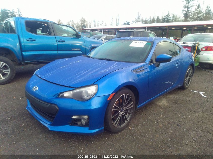 2013 SUBARU BRZ LIMITED JF1ZCAC19D1611871