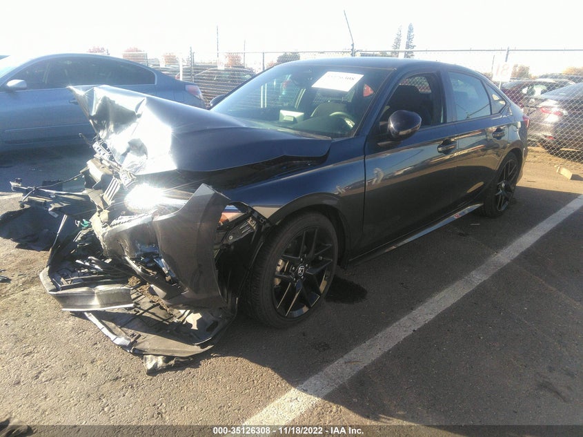 VIN 2HGFE2F59NH563191 2022 HONDA CIVIC SEDAN SPORT