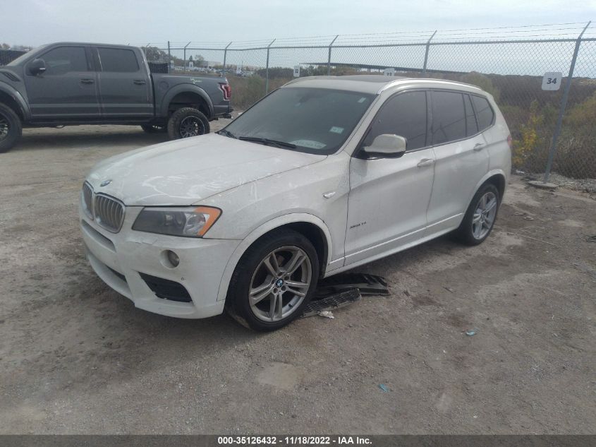 2014 BMW X3 XDRIVE28I 5UXWX9C54E0D24272