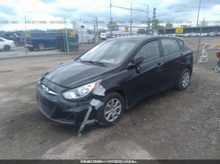 2013 HYUNDAI ACCENT GS KMHCT5AE7DU135806