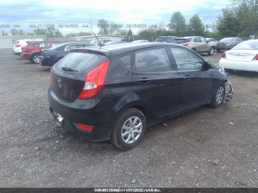 2013 HYUNDAI ACCENT GS KMHCT5AE7DU135806