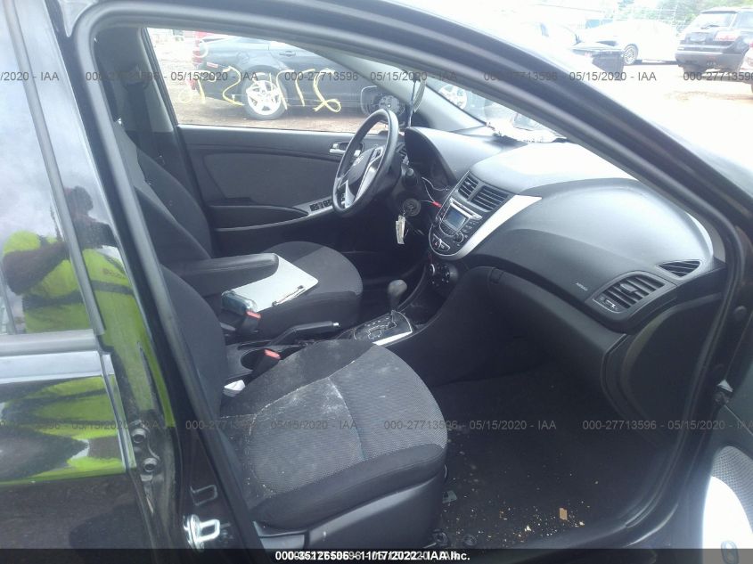 2013 HYUNDAI ACCENT GS KMHCT5AE7DU135806