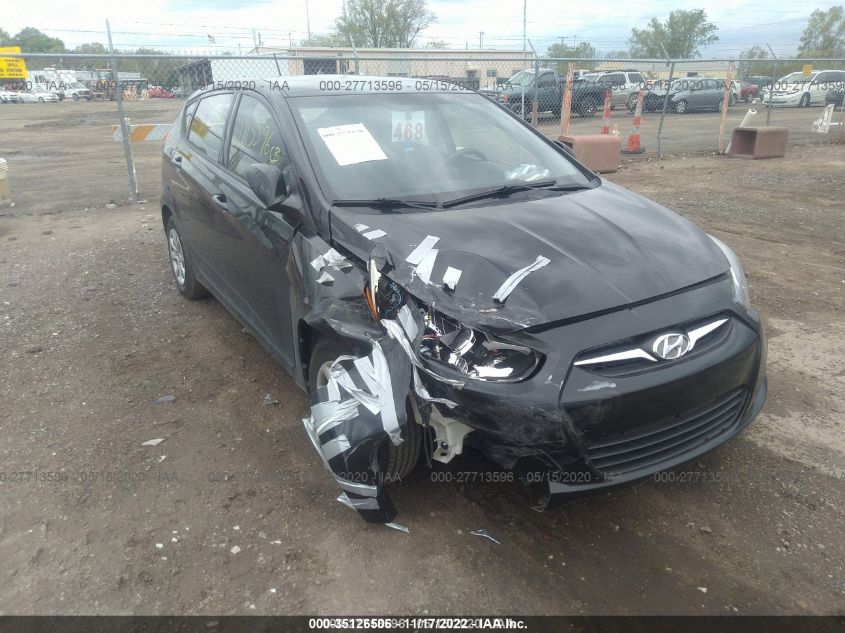 2013 HYUNDAI ACCENT GS KMHCT5AE7DU135806