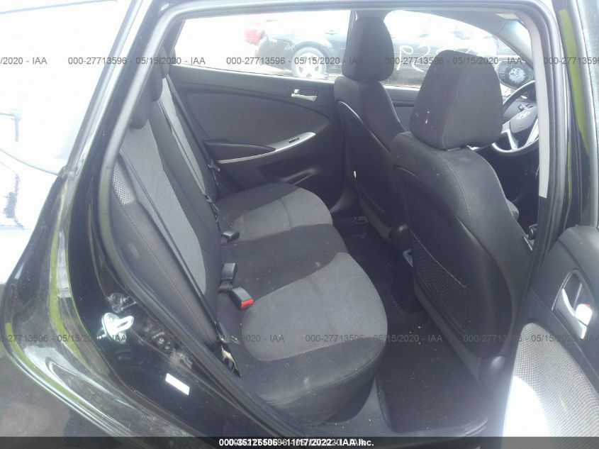 2013 HYUNDAI ACCENT GS KMHCT5AE7DU135806