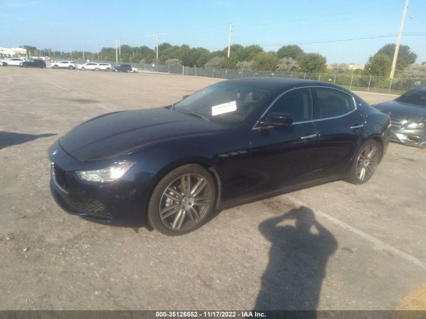 2015 MASERATI GHIBLI ZAM57XSA0F1150253