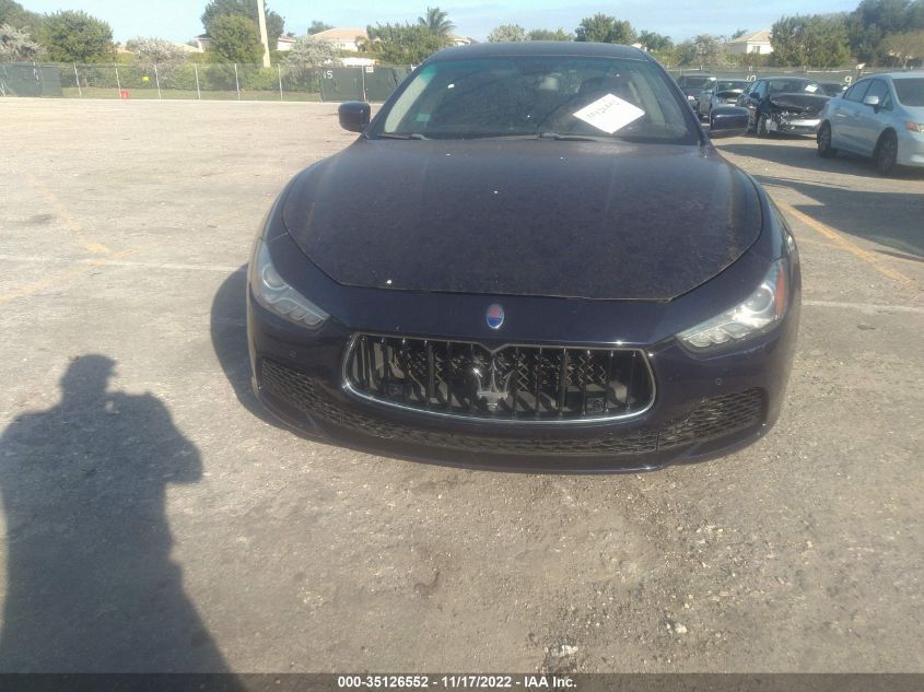 2015 MASERATI GHIBLI ZAM57XSA0F1150253