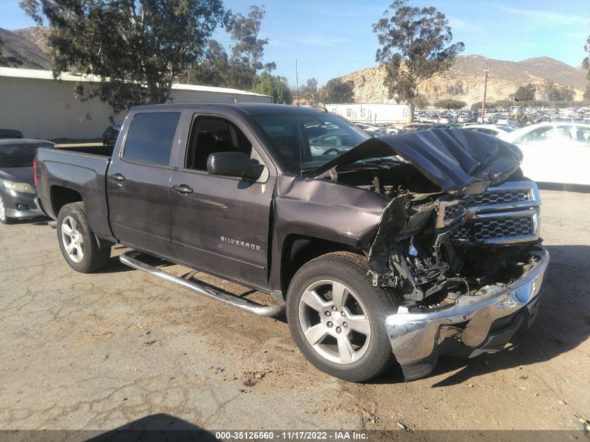 2015 CHEVROLET SILVERADO 1500 LT - 3GCPCREC6FG180036
