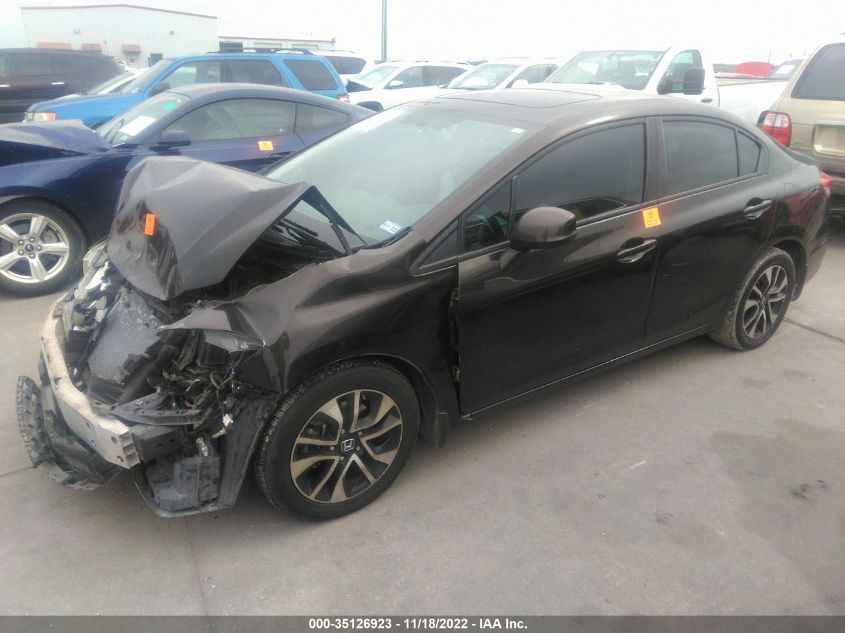 2013 HONDA CIVIC SDN EX 2HGFB2F80DH585436