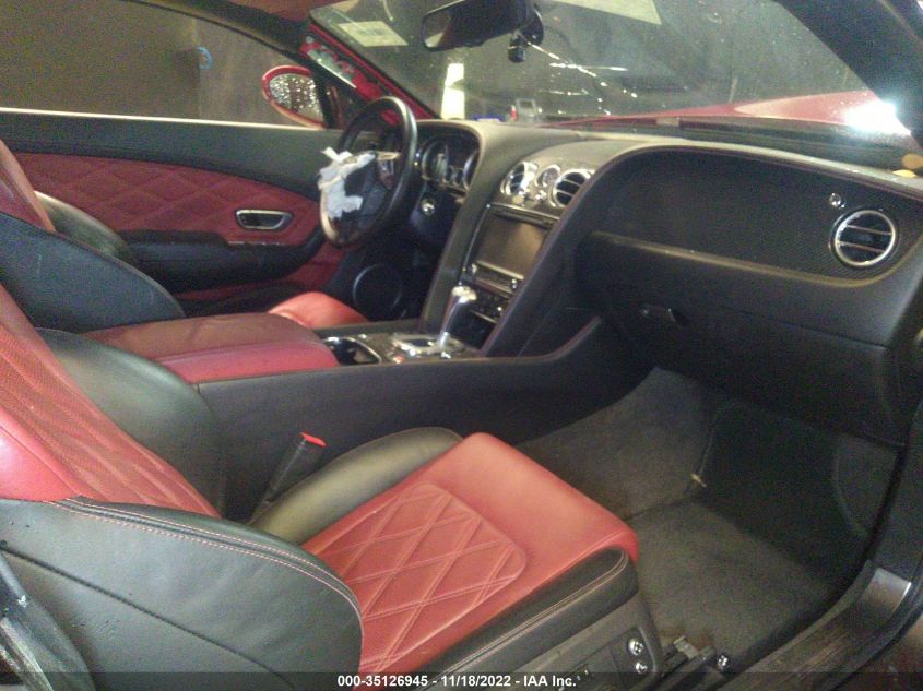 2013 BENTLEY CONTINENTAL GT V8 SCBFT7ZA4DC083087