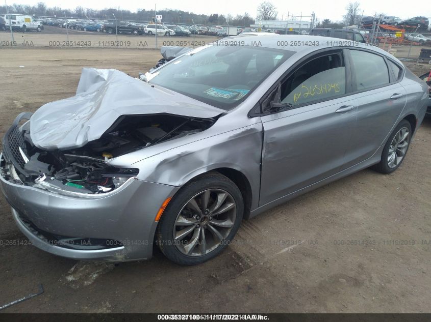 2015 CHRYSLER 200 S 1C3CCCBB6FN554826