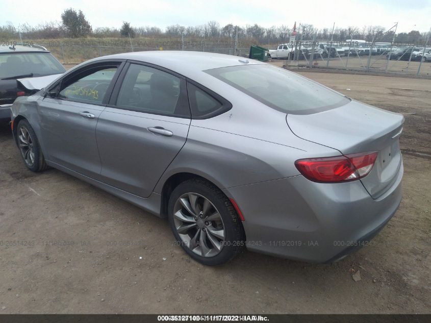 2015 CHRYSLER 200 S 1C3CCCBB6FN554826