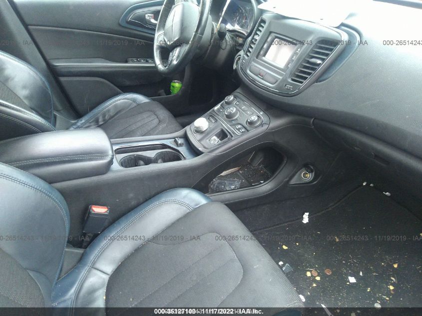2015 CHRYSLER 200 S 1C3CCCBB6FN554826