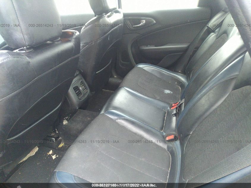 2015 CHRYSLER 200 S 1C3CCCBB6FN554826