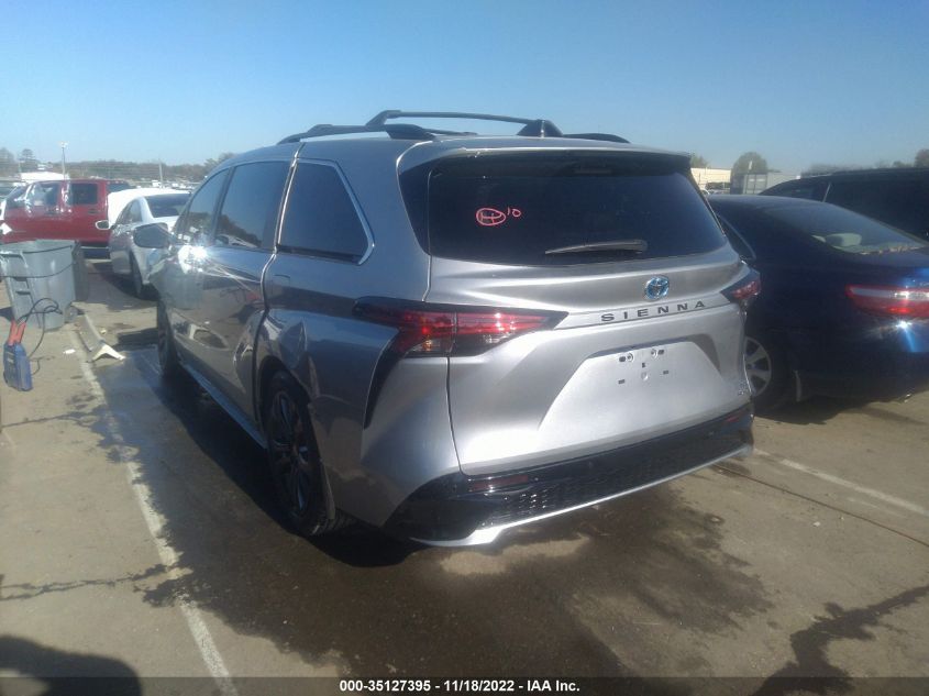 5TDXRKECXNS132397 2022 TOYOTA SIENNA, photo no. 3