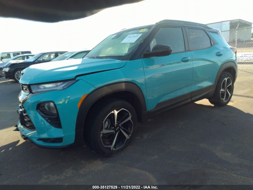 2022 CHEVROLET TRAILBLAZER RS KL79MUSL3NB024702
