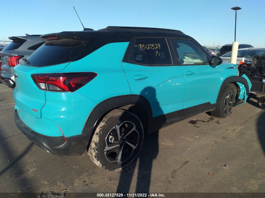 2022 CHEVROLET TRAILBLAZER RS KL79MUSL3NB024702