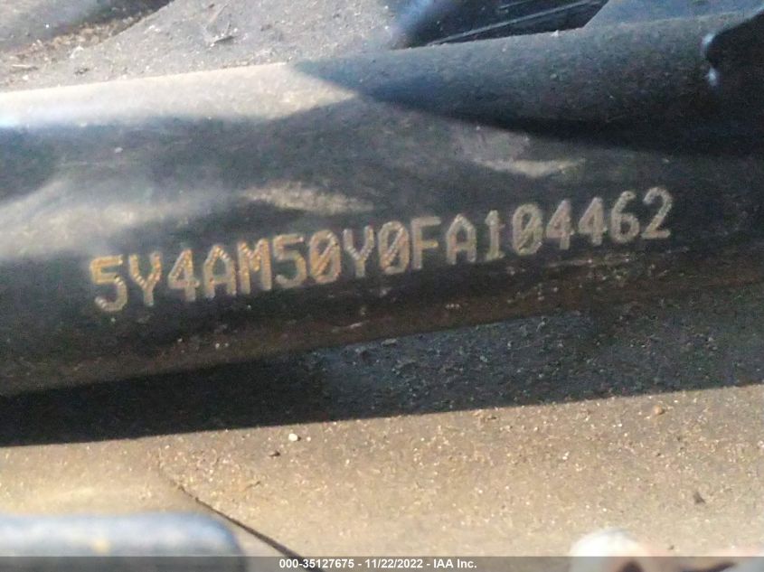 2015 YAMAHA YFM700 PF - 5Y4AM50Y0FA104462