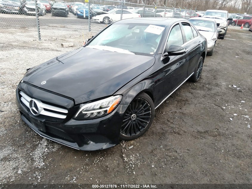 VIN 55SWF8EB7KU292184 2019 MERCEDES-BENZ C-CLASS C 300