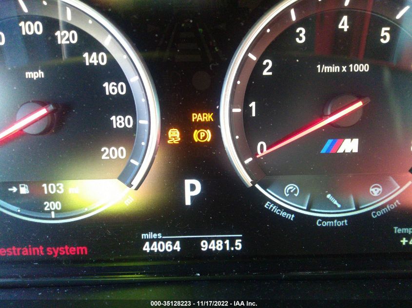 2016 BMW X5 M 5YMKT6C5XG0R79277