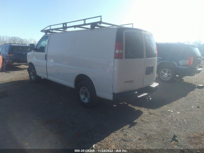 2013 CHEVROLET EXPRESS 2500 WORK VAN 1GCWGFCA2D1141584