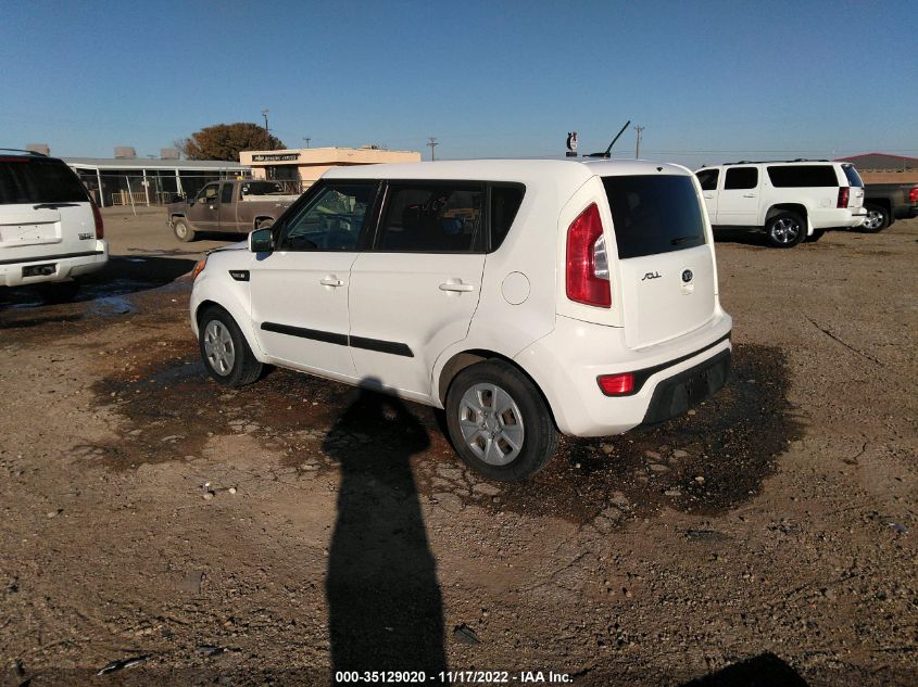 2013 KIA SOUL BASE - KNDJT2A59D7577463