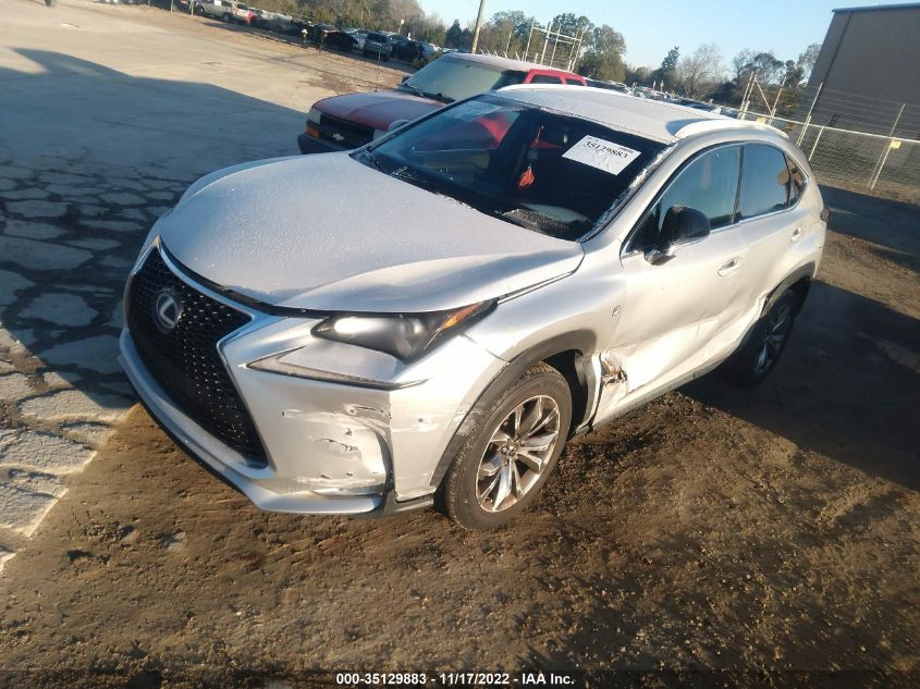 2015 LEXUS NX 200T JTJYARBZ2F2004299