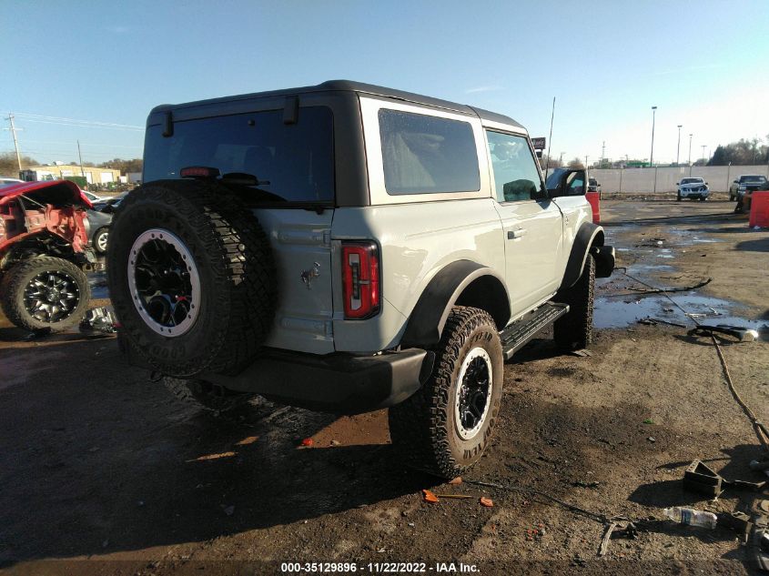 2021 FORD BRONCO BASE/BIG BEND 1FMDE5CP2MLB08936