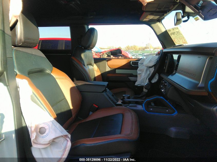 2021 FORD BRONCO BASE/BIG BEND 1FMDE5CP2MLB08936