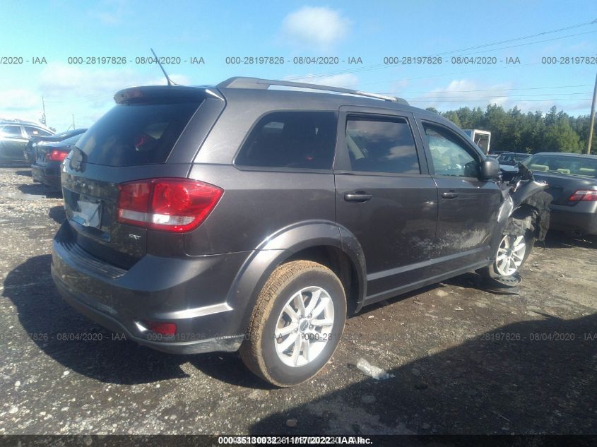 2017 DODGE JOURNEY SXT 3C4PDCBB4HT598045