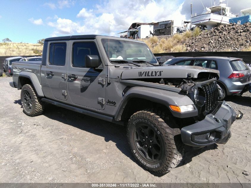 1C6HJTAGXML562092 JEEP GLADIATOR WILLYS 2021
