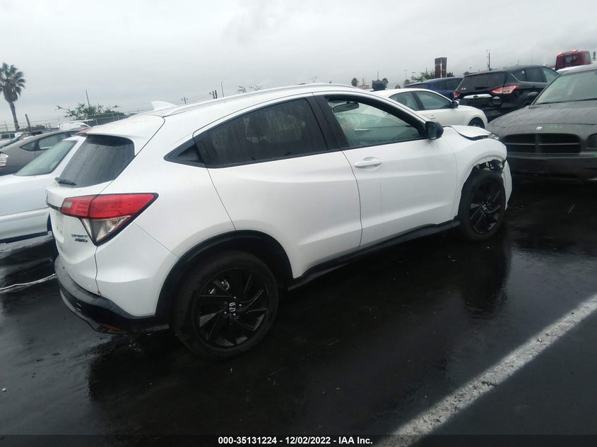 VIN 3CZRU6H14MM718630 2021 HONDA HR-V SPORT