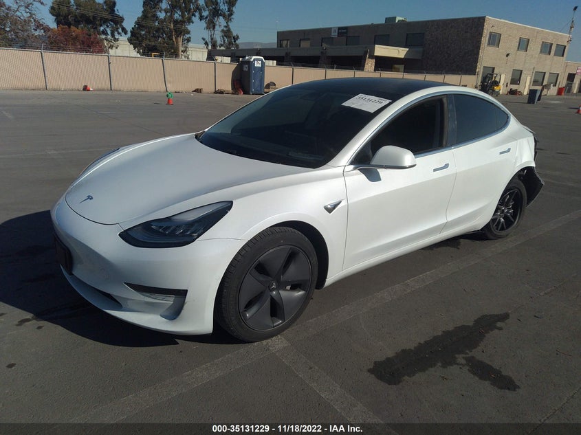 VIN 5YJ3E1EB9LF650613 2020 TESLA MODEL 3 LONG RANGE