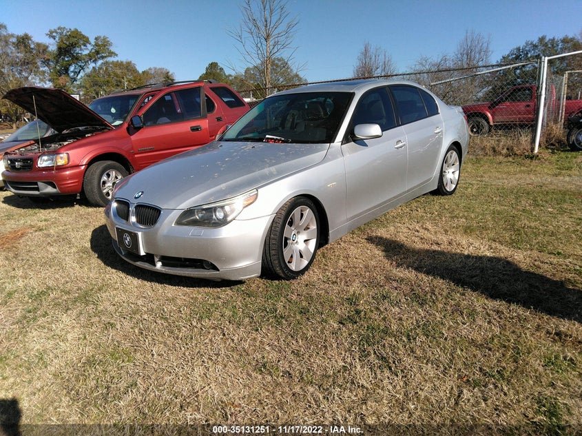 2006 BMW 5 SERIES VIN: WBANE73596CM31819
