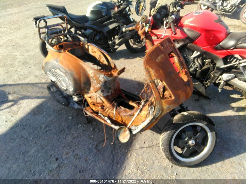 2012 VESPA GTS 300 SUPER ZAPM459L5C5703115