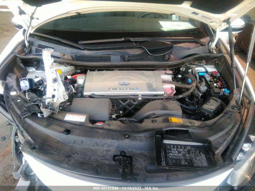 2016 TOYOTA MIRAI JTDBVRBD1GA000222
