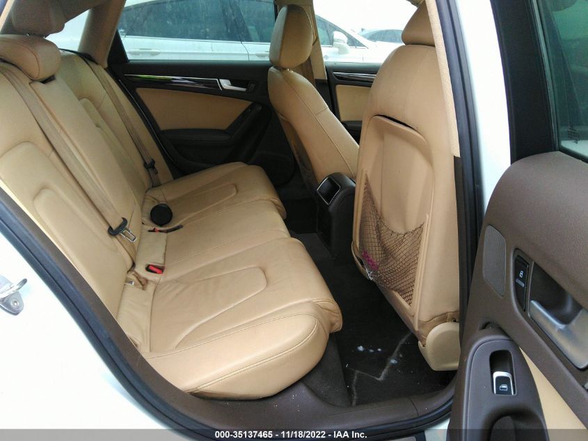 2014 AUDI A4 PREMIUM WAUAFAFL1EA079784