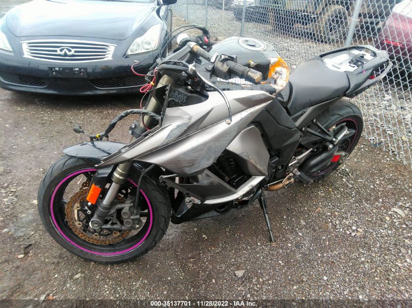 2012 KAWASAKI ZX1000 G JKAZXCG14CA017640