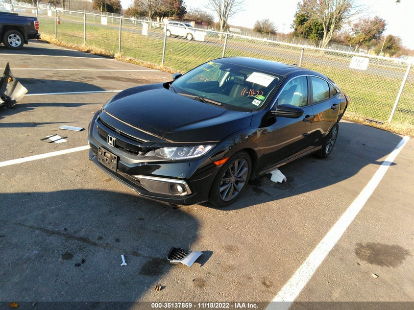 VIN 2HGFC1F39KH651412 2019 HONDA CIVIC SEDAN EX