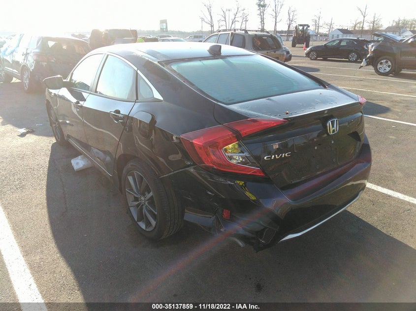 VIN 2HGFC1F39KH651412 2019 HONDA CIVIC SEDAN EX