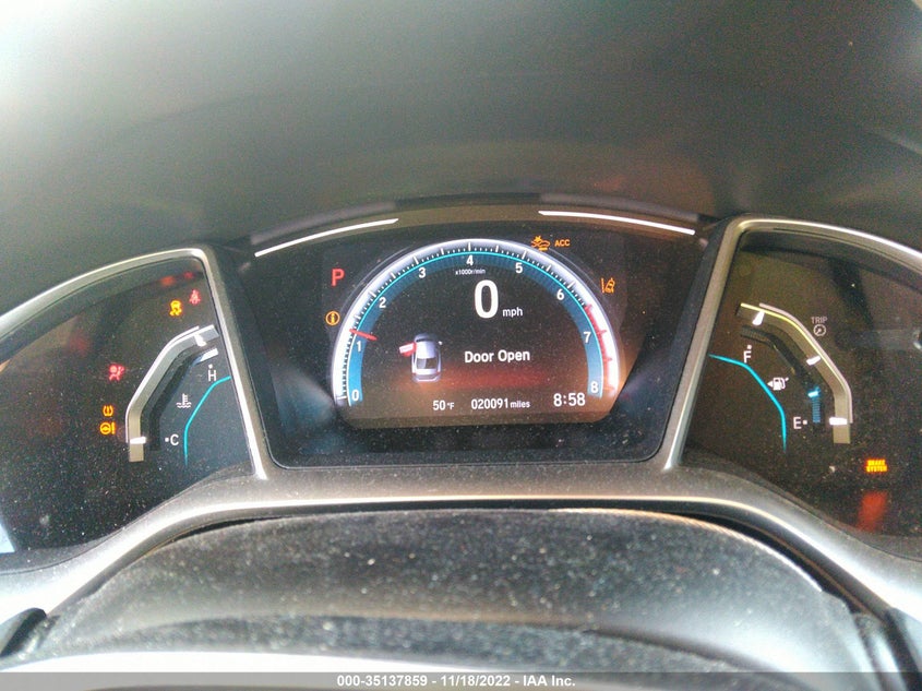 VIN 2HGFC1F39KH651412 2019 HONDA CIVIC SEDAN EX
