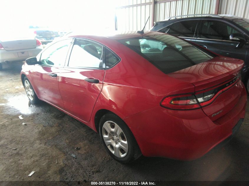2013 DODGE DART SE 1C3CDFAA5DD244998