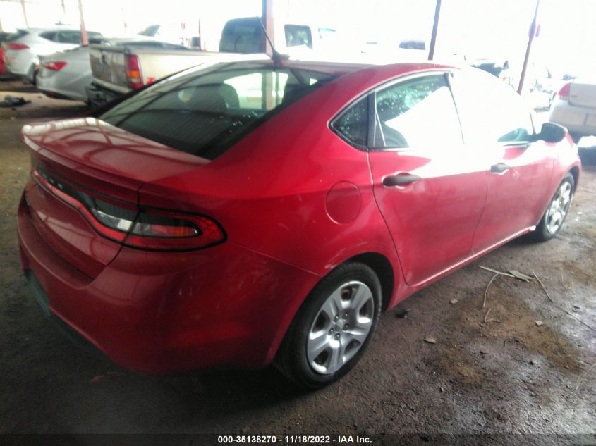 2013 DODGE DART SE 1C3CDFAA5DD244998