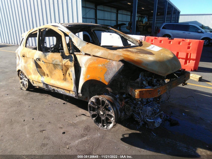 VIN MAJ3S2KE0KC291506 2019 FORD ECOSPORT TITANIUM